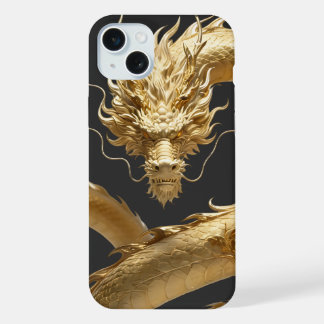 Dragon Chinois Doré Art | Créature Mythique Fantas
