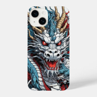 Coque Pour iPhone 14 Dragon japonais iPhone 14 Slim Fit Coque, brillant