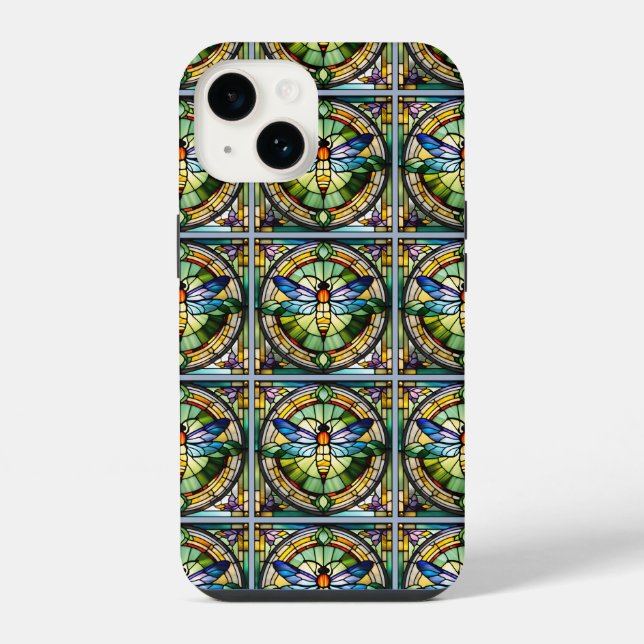 Coque iPhone Dragonfly en verre (Verso)