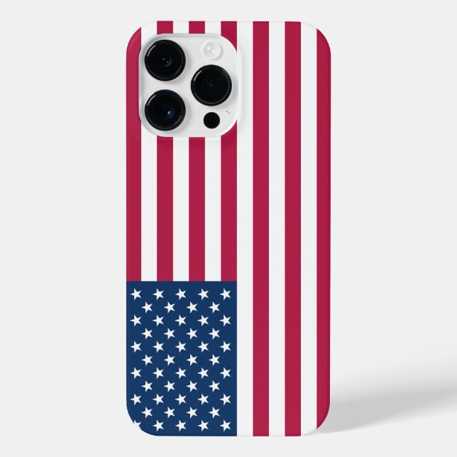 Coque iPhone Drapeau américain (Verso)