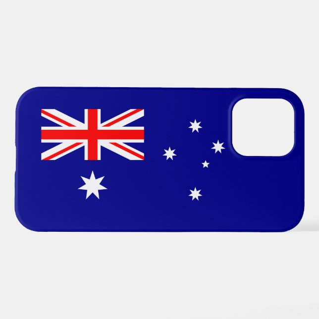 Coque iPhone Drapeau australien patriotique (Verso Horizontal)