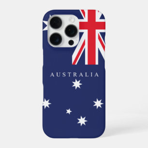 Coque iPhone 16 Pro Drapeau classique d'Australie
