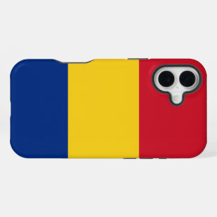 Coque iPhone 16 Plus Drapeau de la Roumanie