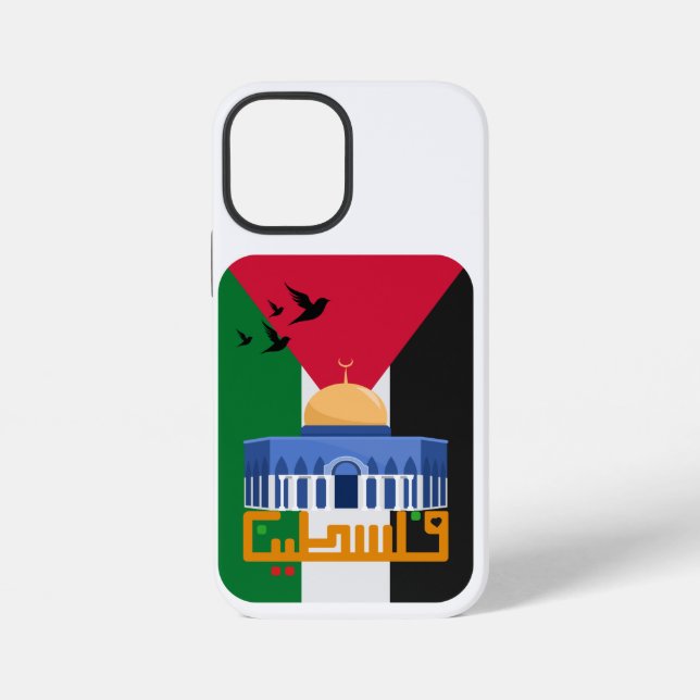 Coque iPhone Drapeau de Palestine (Verso)