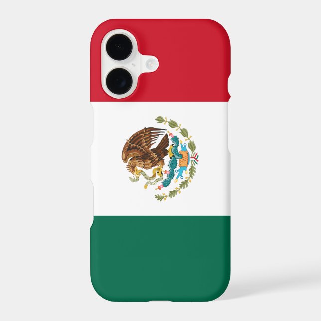 Coque iPhone Drapeau du Mexique (Verso)