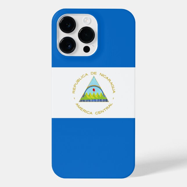 Coque iPhone Drapeau du Nicaragua (Verso)