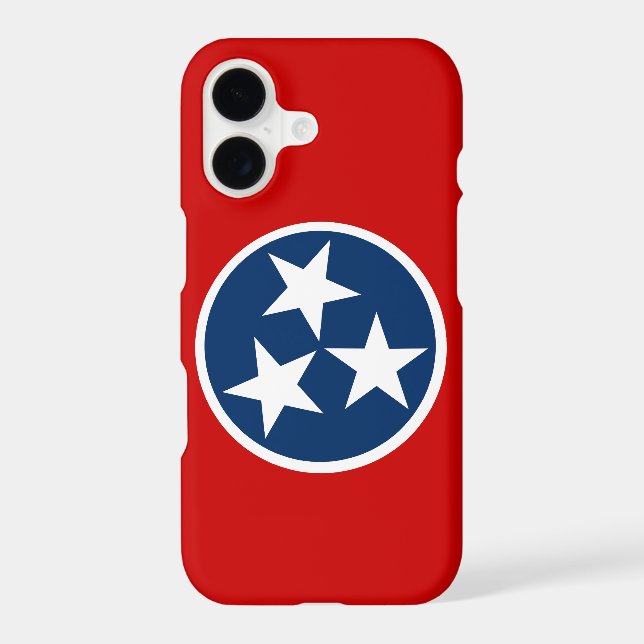 Coque iPhone Drapeau du Tennessee (Verso)