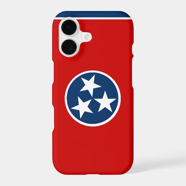 Coque iPhone Drapeau du Tennessee (Verso)