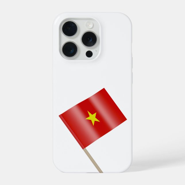Coque iPhone Drapeau du Vietnam (Verso)