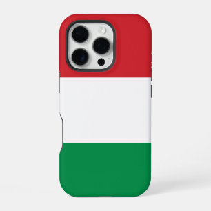 Coque iPhone 16 Pro Drapeau Hongrie