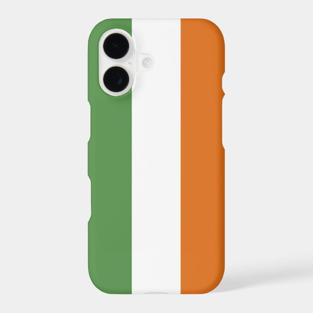 Coque iPhone Drapeau irlandais (Verso)