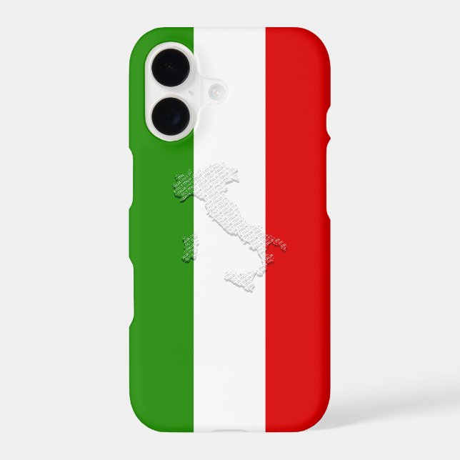 Coque iPhone Drapeau italien (Verso)