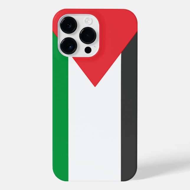 Coque iPhone Drapeau palestinien Libérez la Palestine customisé (Verso)