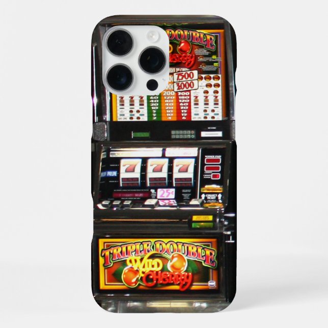 Coque iPhone Dream Machines - Lucky Slot Machines (Verso)