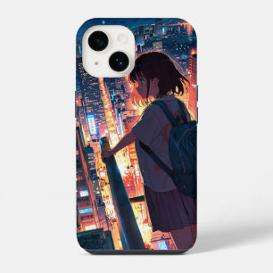 Coque Pour iPhone 14 Dreamy Night City