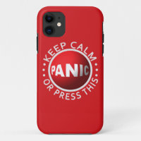 Coque iphone du bouton de panique