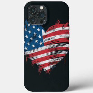 COQUE IPHONE du drapeau américain