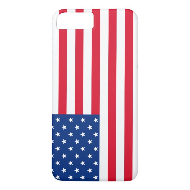 Coque iphone du drapeau patriotique américain (Dos)