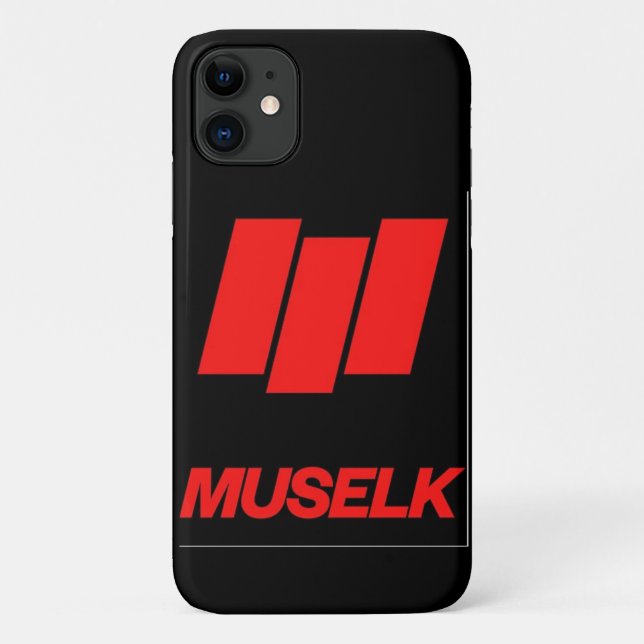 Coque iphone du logo Muselk (Dos)