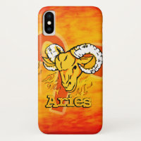 Coque iphone du panneau d'incendie du zodiaque du