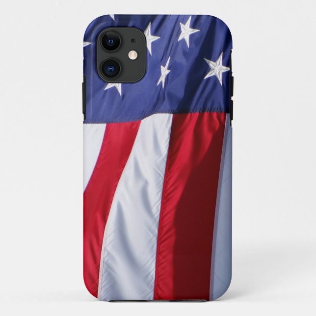 Coque iphone du pavillon des États-Unis (Dos)