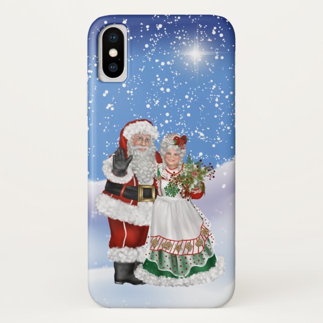 Coque iphone du Père Noël (Dos)