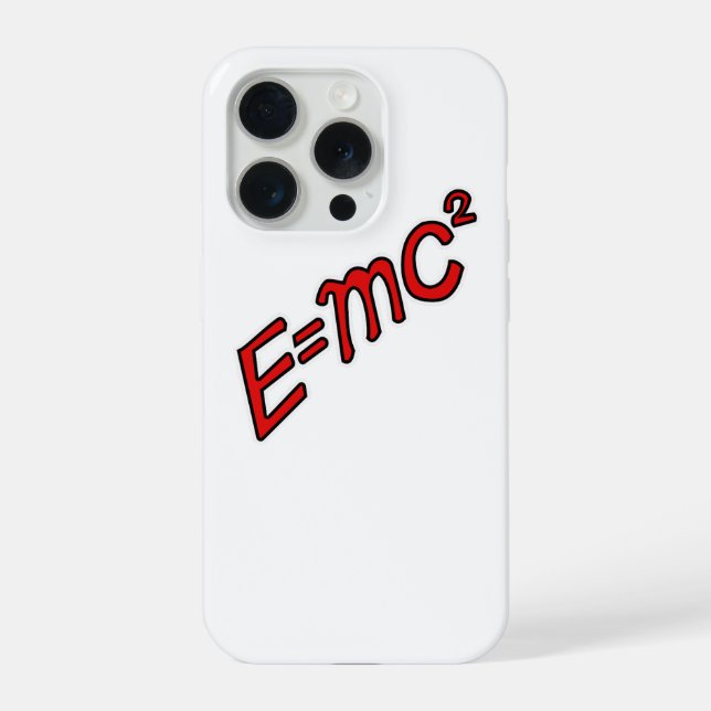 Coque iPhone E = mc² – Genius Mode On (Verso)