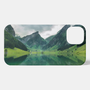 Etui iPhone 13 Eau   Lac Alpes suisses