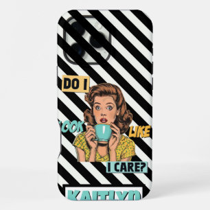 Coque iPhone 16 Pro Max Échange de cadeaux de Noël Pop Art