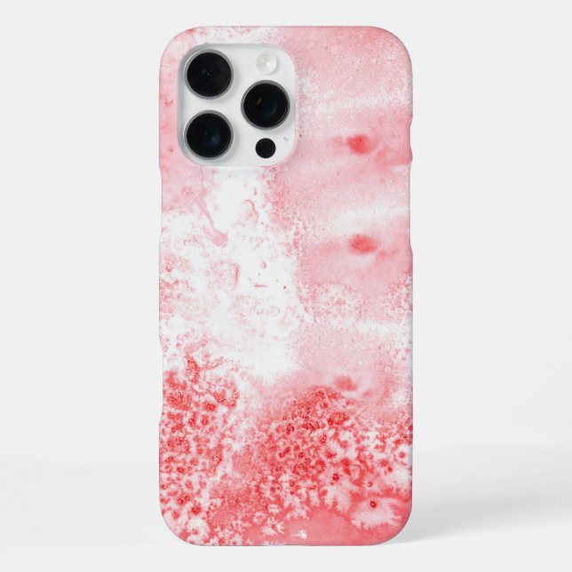 Coque iPhone Échos Cramoisis (Verso)