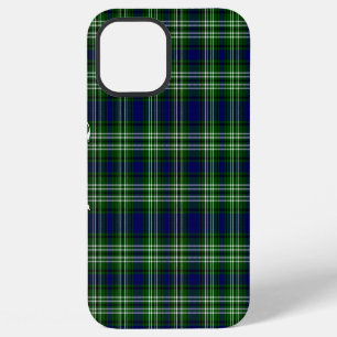 Coque iPhone 12 Pro Max Écosse Tweedside District Tartan Personnalisé