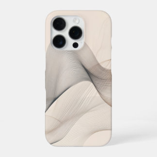 Coque iPhone 16 Pro Élégant minimaliste Abstrait Line Art | Esthétique