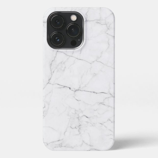 Coque iPhone Elegant White Marble  (Verso)