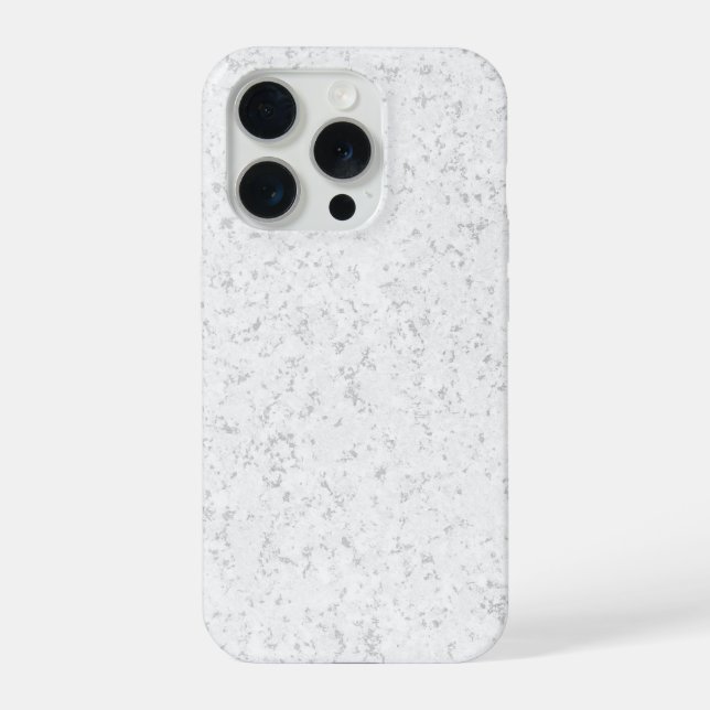 Coque iPhone Elegant White Marble  (Verso)