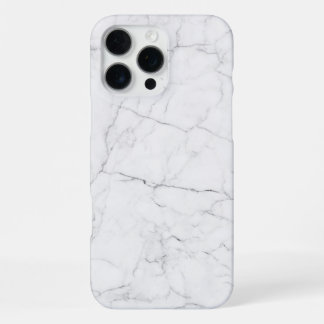 Coque iPhone 16 Pro Max Elegant White Marble 