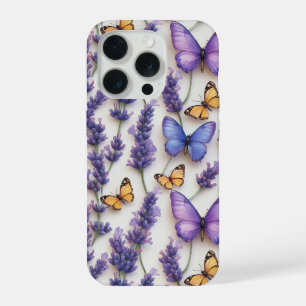 Elégante conception papillon et lavande
