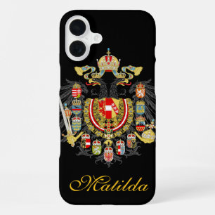 Coque iPhone 16 Plus Empire personnalisé d'Autriche-Hongrie