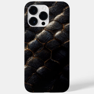 Coque iphone en cuir noir