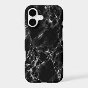 Coque iphone en marbre noir Faux