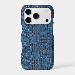 Coque iPhone en peau d'alligator
