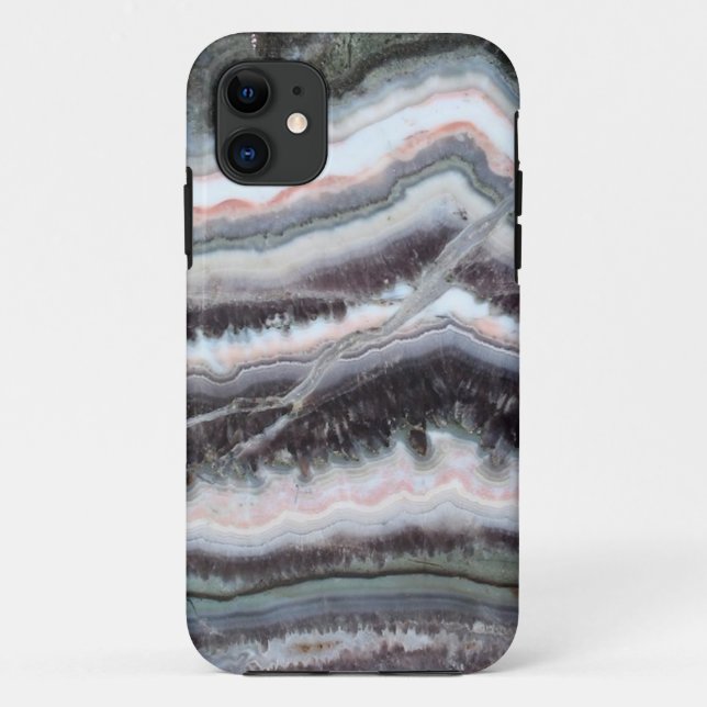 Coque iphone en pierre posé (Dos)