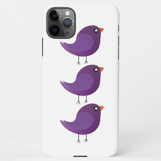 Coque iPhone Enfants mignonette birdy (Dos)