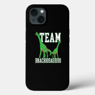Etui iPhone 13 Équipe Brachiousaurus Dinosaure Paléontologue de l
