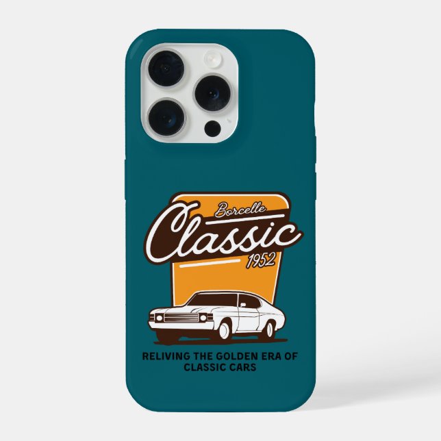 Coque iPhone ère classique  (Verso)