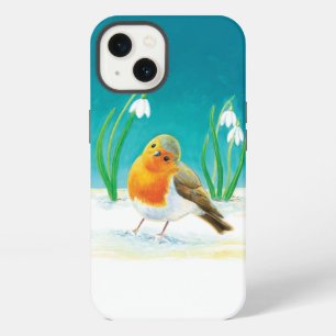 Etui iPhone 13 Erithacus rubecula
