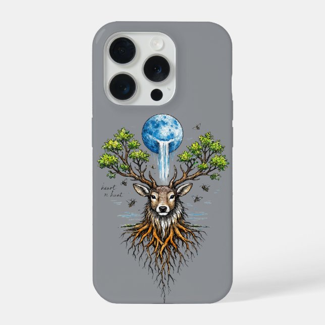 Coque iPhone esprit de la forêt (Verso)