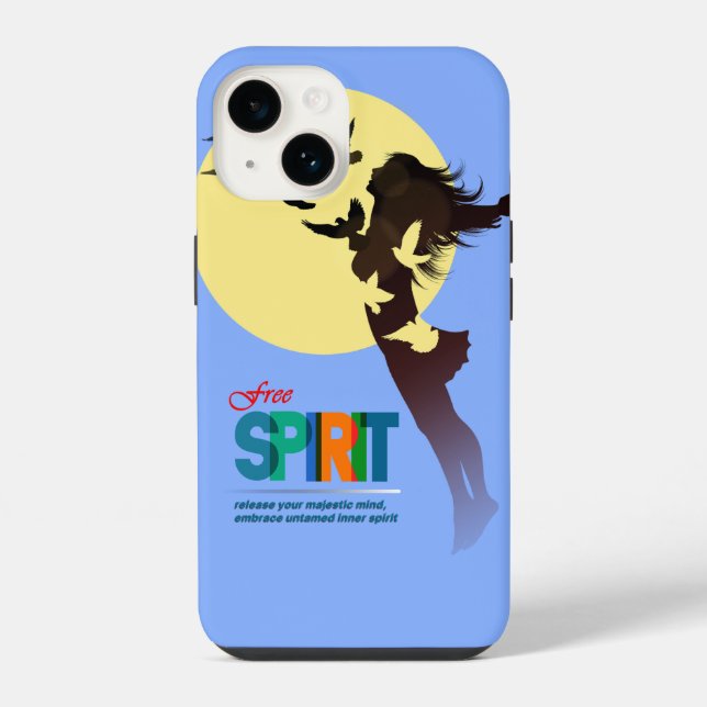 Coque iPhone Esprit Libre | (Verso)