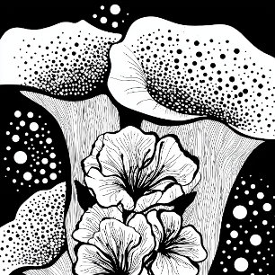 Esthétique minimaliste avec dégradé de flou sombre