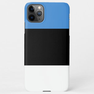 Coque iPhone 11Pro Max Estonia flag Phone Case