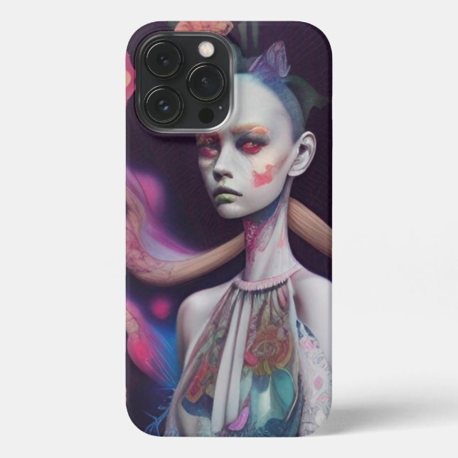 Coque iPhone Ethéal Spirituel Guide Nymph Fairytale i (Verso)